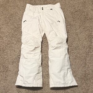 Women’s White Snow Pants